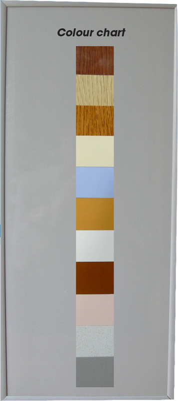Aluminium Bathroom Door(Toilet Door, Bifold Door) Color Chart