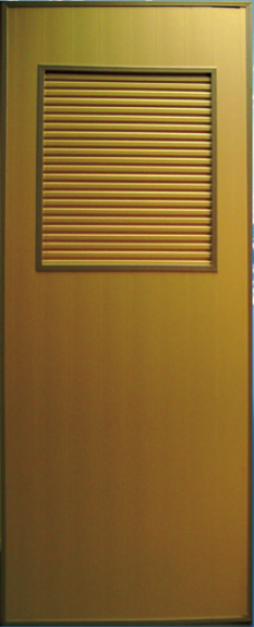Brown UPVC Bathroom Door(Toilet Door, Bifold Door)