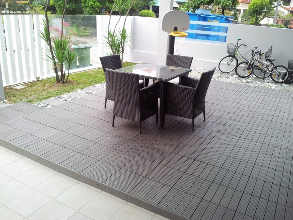 Outdoor Decking Charcoal